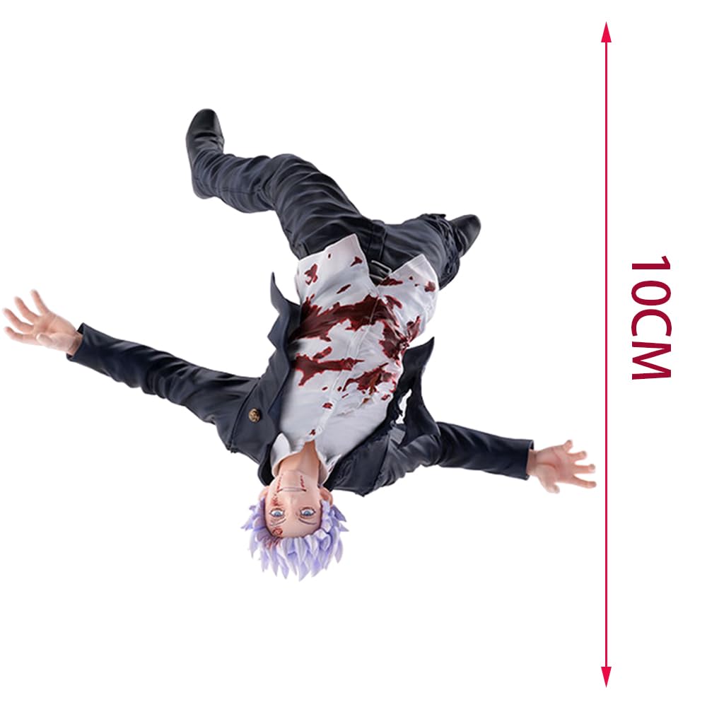 JJK Figure JJK Statue 1/7 Scale Anime JJK Action Figure Model Sculpture, Battle Damage Version JJK Figure Handmade Collectible Desktop Decoration Gifts