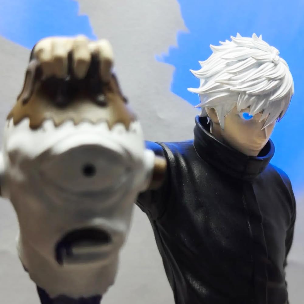 JJK Figure JJK Statue 1/7 Scale Anime JJK Action Figure Model Sculpture, Battle Damage Version JJK Figure Handmade Collectible Desktop Decoration Gifts