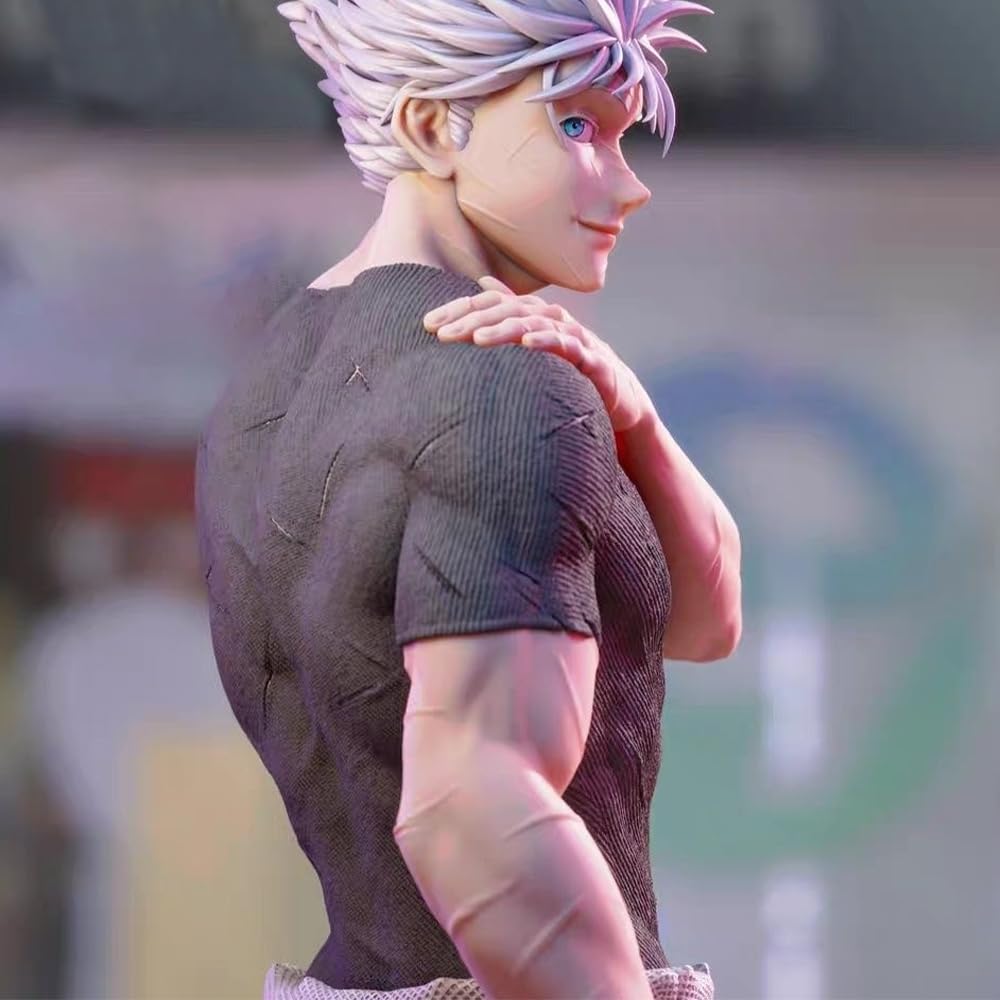 JJK Figure JJK Statue 1/7 Scale Anime JJK Action Figure Model Sculpture, Battle Damage Version JJK Figure Handmade Collectible Desktop Decoration Gifts