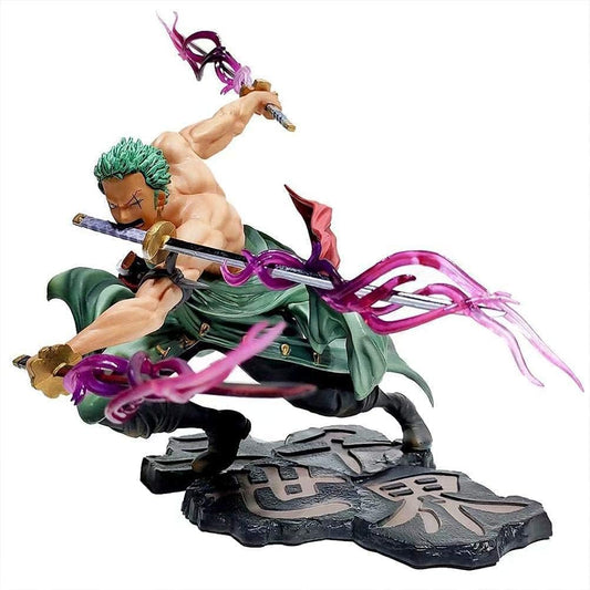 Luffy Action Anime Figure,7 inch PVC Character Collection Model Doll Toy Decoration Gift for Kids (RED)